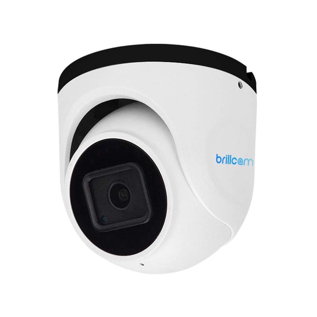 Brillcamドーム型防犯カメラ 4K Amazon.co.jp: Brillcamドーム型防犯カメラセット 4K監視カメラ 800万
