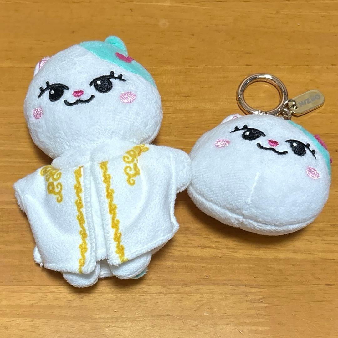 NiziU マユカ ルキャ NIZOO マスコットキーホルダー バッグチャーム