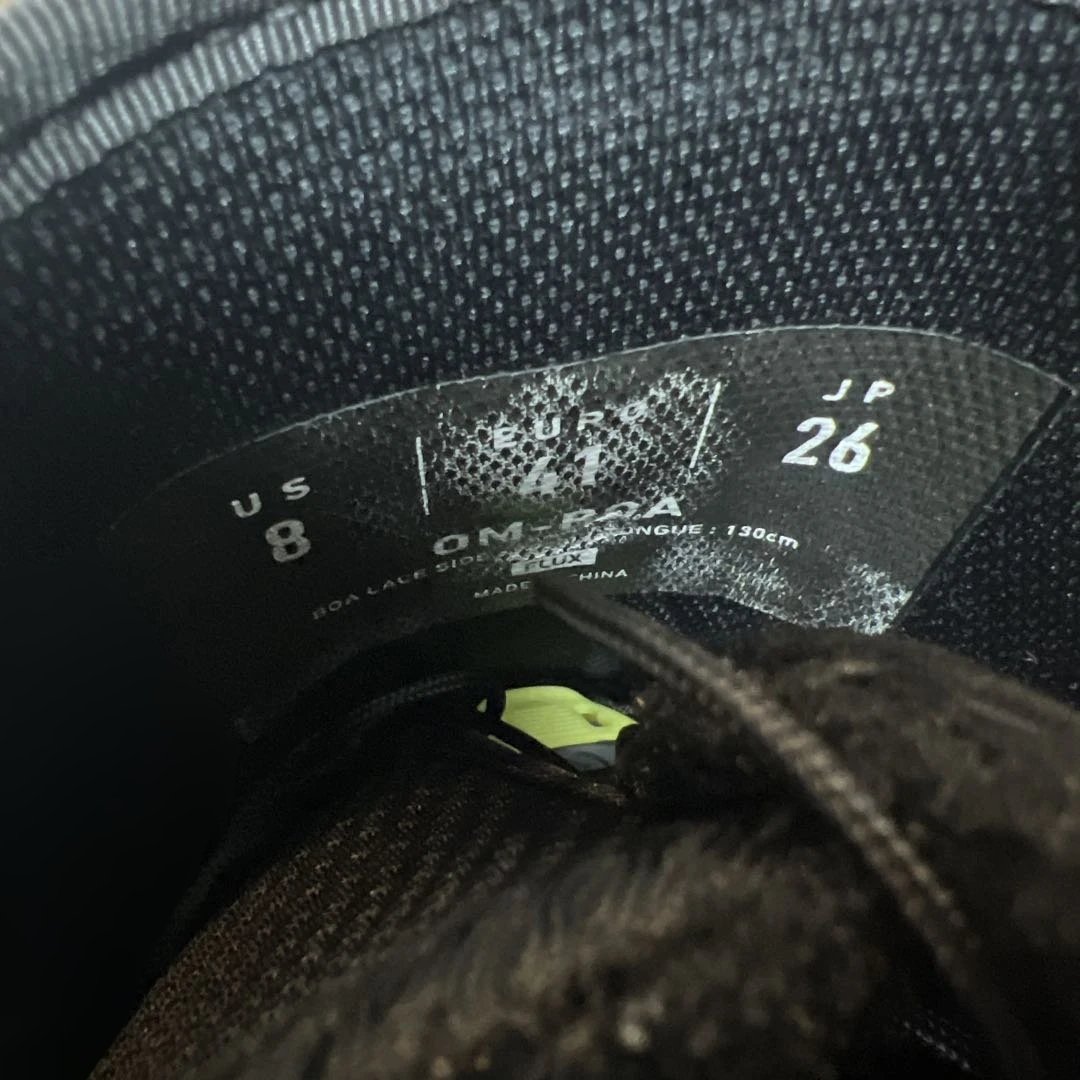 FLUX OM-BOA 26.0cm BLACK / 箱・説明書付き