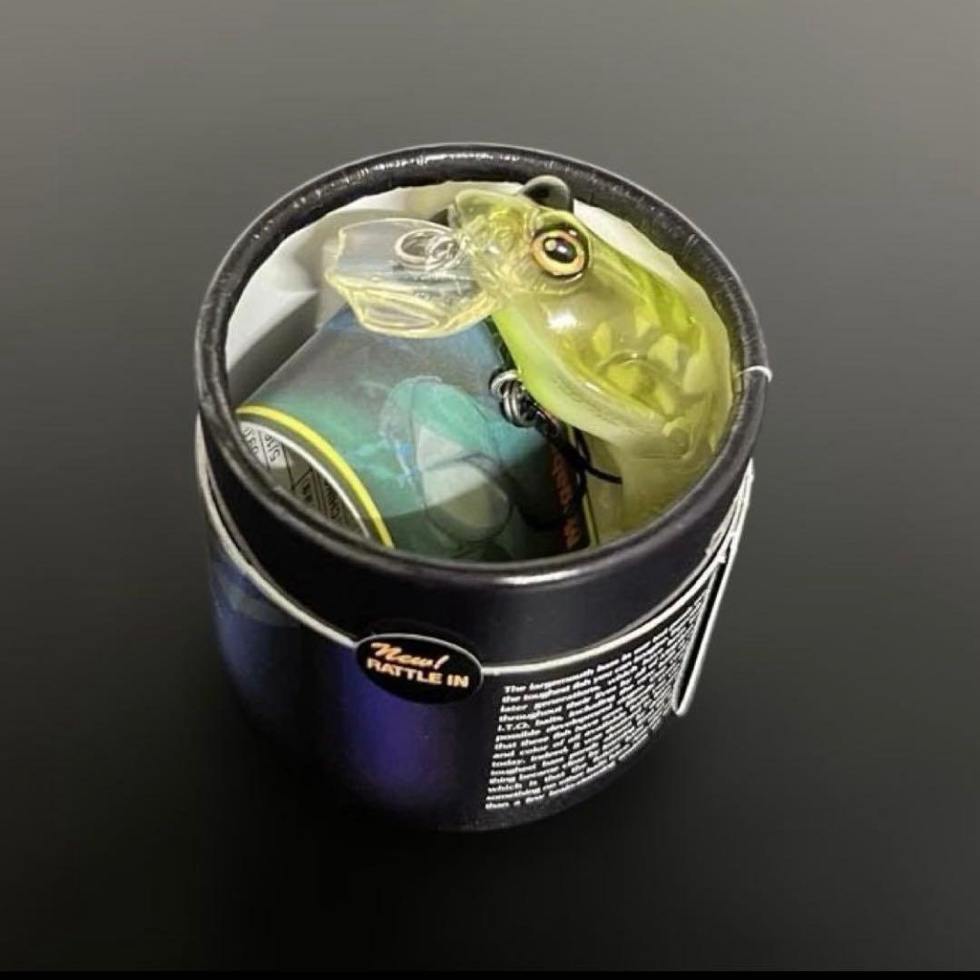 廃盤 メガバス タイプX 2004 初期パケ ライムバックチャートベリー