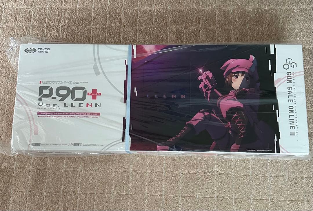 東京マルイ P90プラス レン(未開封）+ FMAリアスイベルマウント(未開封) FMA P90 リアスイベルマウント w/QDスイベル（H2556B）を東京マルイ