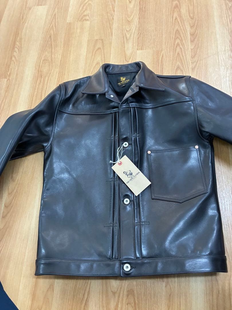 や*男様 ファインクリークレザーズRichmond S66（新品未使用品）　値下 FINE CREEK LEATHERS リッチモンドS66 大戦モデル ホースハイド レザー