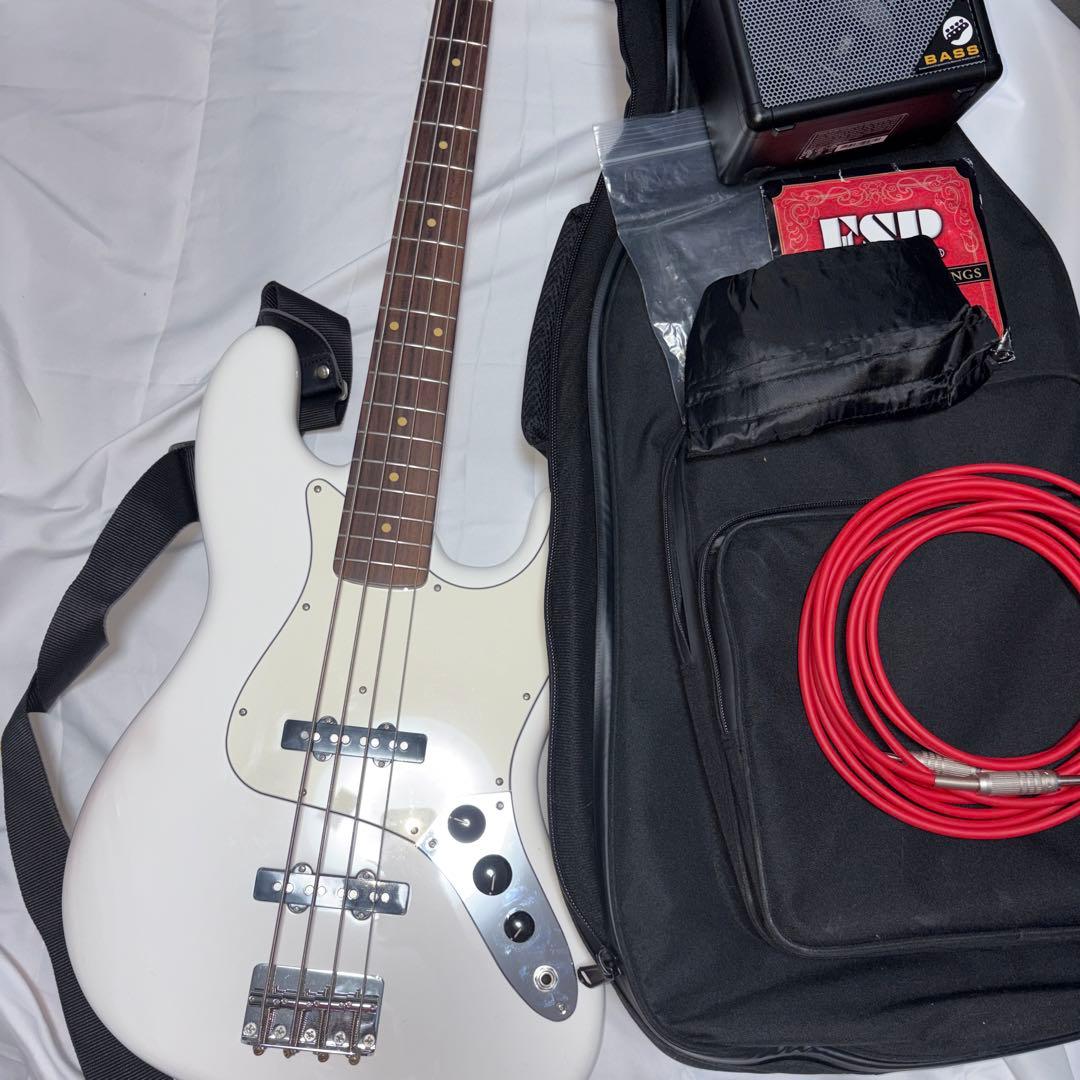 EDWARDS E-JB-105ALR SW エレキベース フルセット 本体 - メルカリ