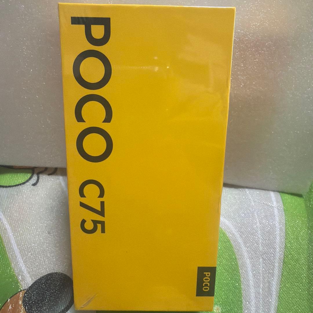 POCO C75 8GB RAM 256GB グリーン POCO C75 (8GB RAM 256GB STORAGE)