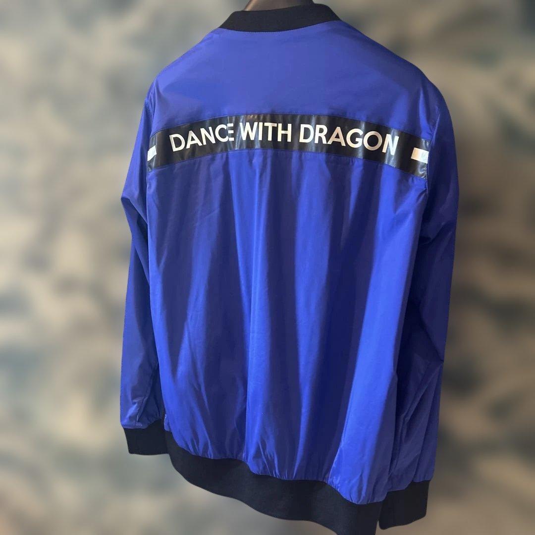 ナイロンVネックブルゾン　サイズ2 THRASHER（スラッシャー） ナイロンジャケット 「THRASHER