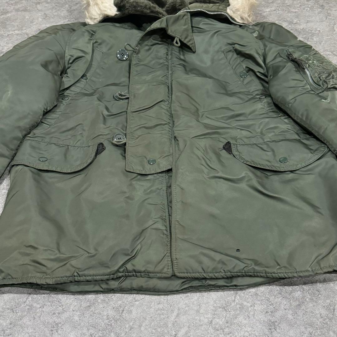 80sアルファALPHA N-3B 旧タグUSA製IDEAL フライトジャケット - メルカリ