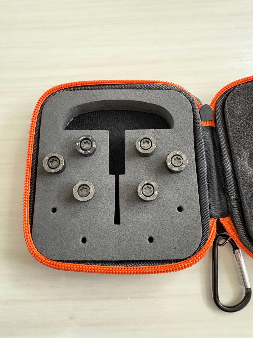 テーラーメイド 純正品 TAS ウエイト 6個セット 汎用品ポーチ TaylorMade（テーラーメイド） 日本正規品 TAS Weight Kit ウェイト