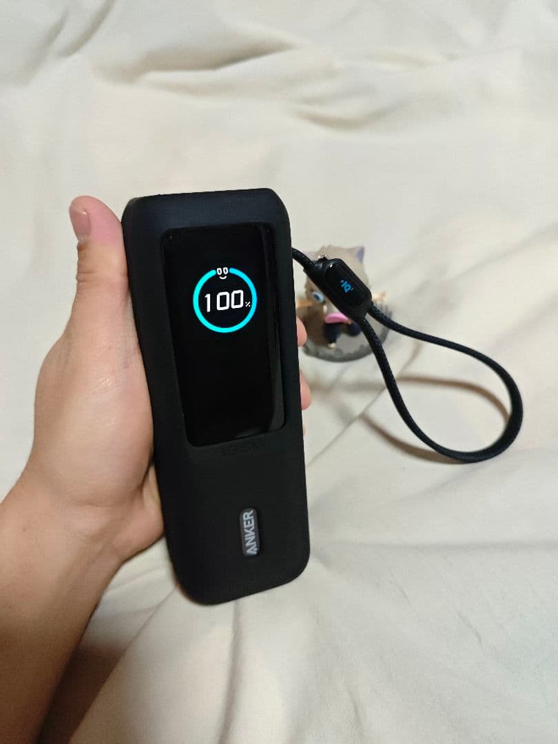 Anker 25000mAh 165W モバイルバッテリー3点 Anker Power Bank (25000mAh, Built-In & 巻取り式USB-Cケーブル