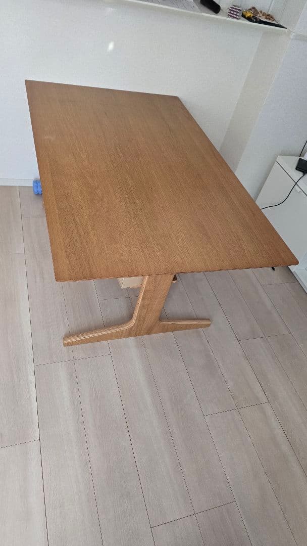 ナチュラルウッド ダイニングテーブル　無印良品 木製テーブル 160×80cm | 無印良品