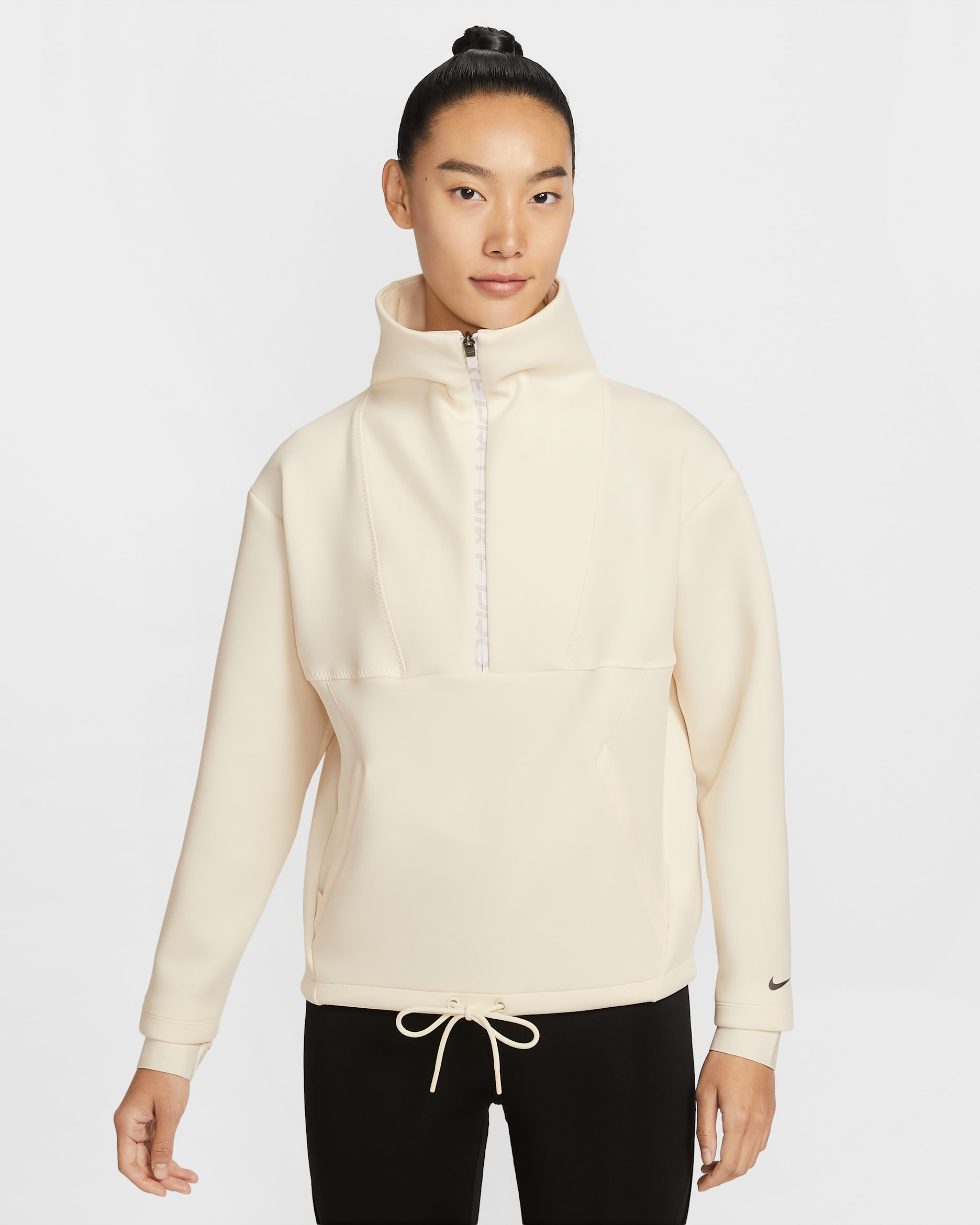 Nike Pro Women's Cropped Half-Zip Top. Nike JP