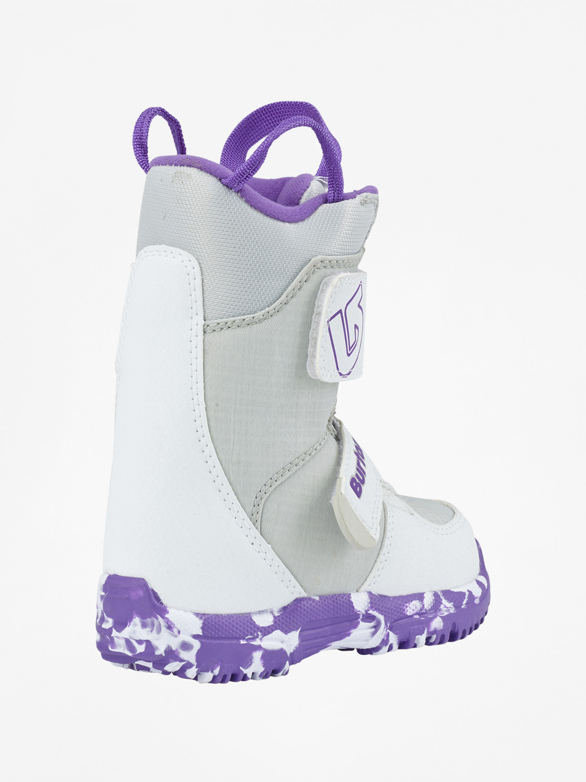 Burton Snowboard boots Mini Grom - white (white/purple)