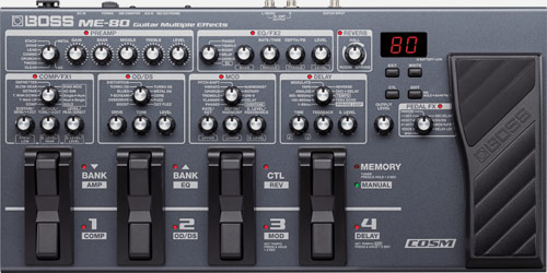 BOSS - ME-80 | Guitar Multiple Effects