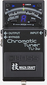 BOSS - TU-3W | Chromatic Tuner