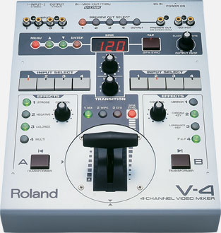 Roland Pro A/V - V-4 | 4-Channel Video Mixer