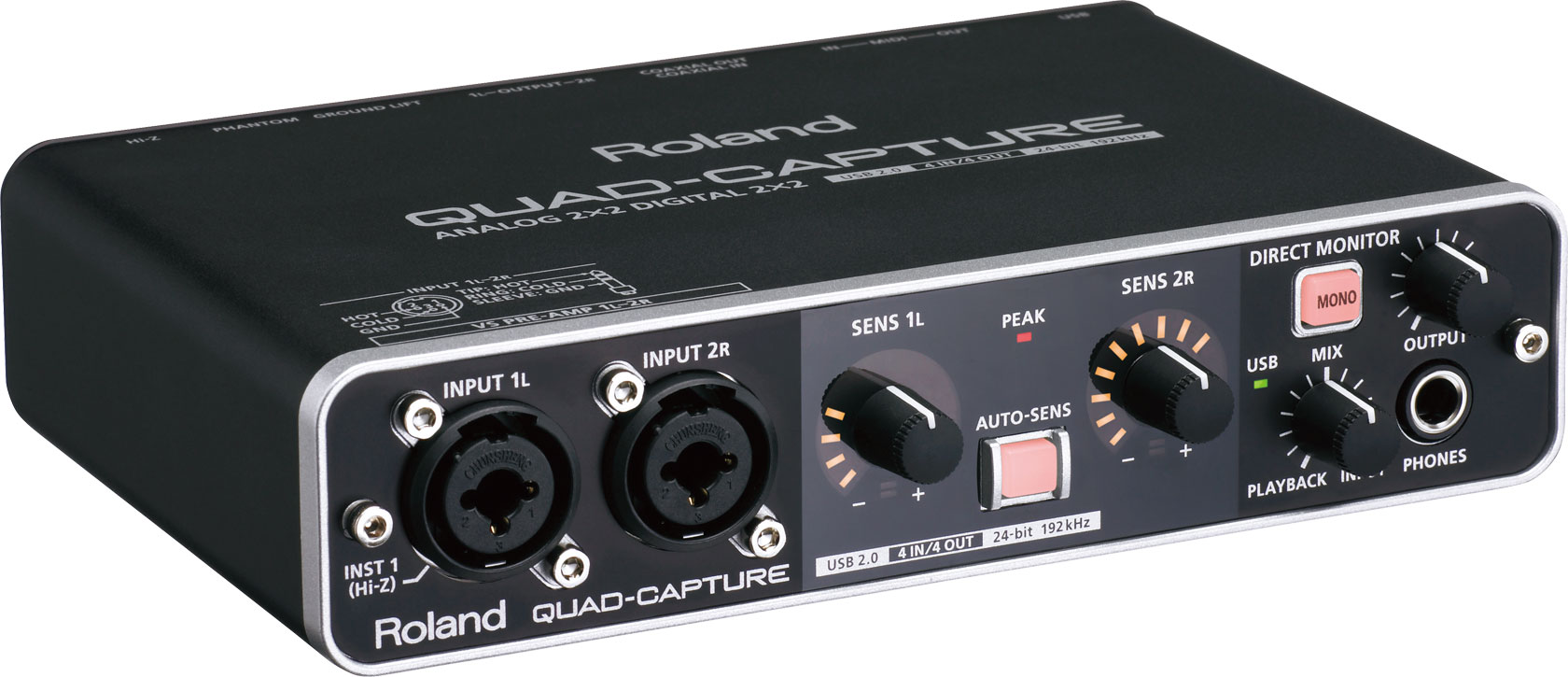 Roland - QUAD-CAPTURE | USB 2.0 Audio Interface錄音介面