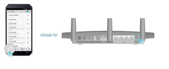WPS機能の使い方(TP-Linkルーター)