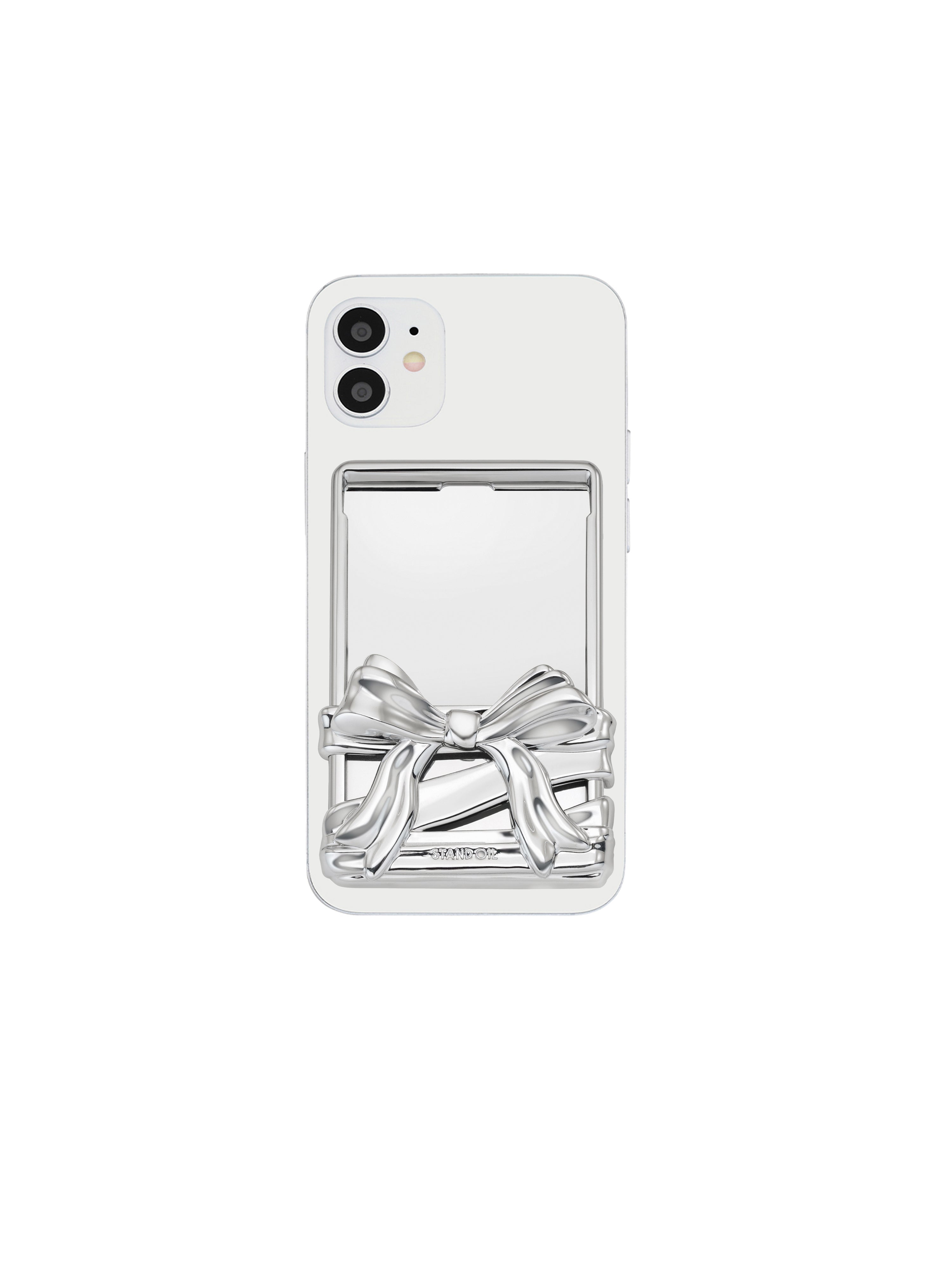 Bow Card Holder · ボウカードホルダー (シルバー) – Stand Oil Japan