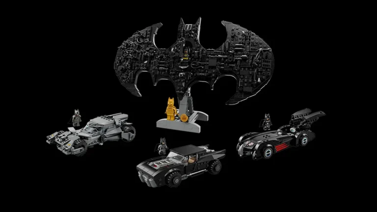 レゴ(R)バットマン20周年】ロゴ＆3種のバットモービル圧巻の