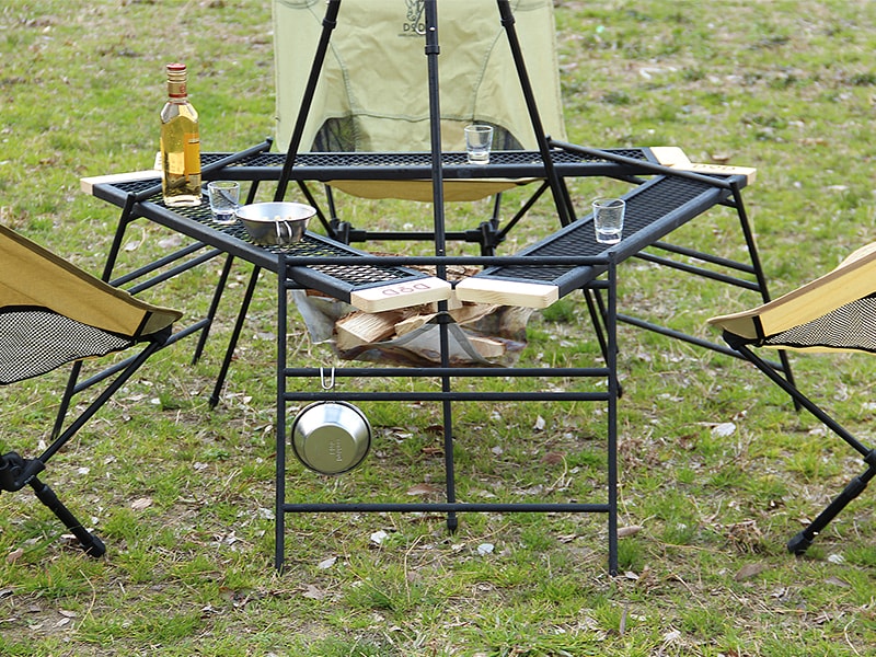 ドッペルギャンガー】【DOD】テキーラレッグの活用で広い木製メイン