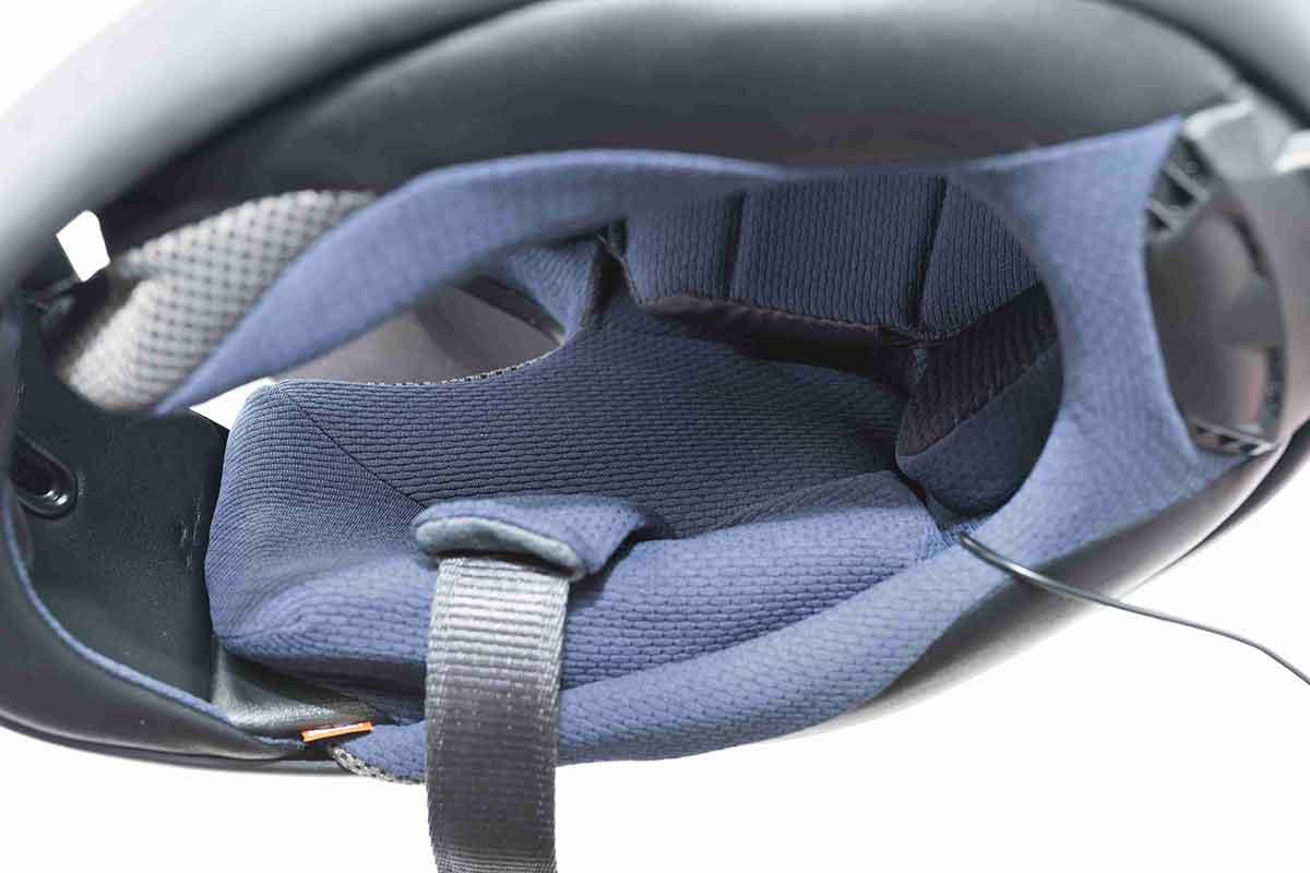 B+COM ONE バイク用インカム フルフェイスヘルメット取付方法 Arai RX